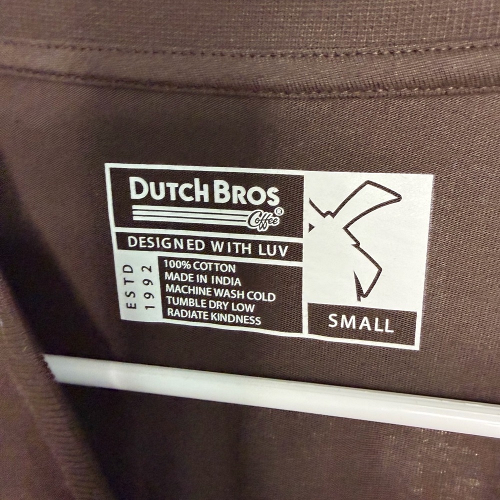Dutch Bros SMALL+XXL Brown Long Sleeve Tour ‘92 Rocker “To Be So Strong….” DB - Picture 7 of 8